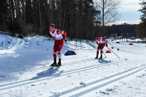 Лыжники Татарстана — победители мужской эстафеты на Первенстве России 2026 в Кирово-Чепецке