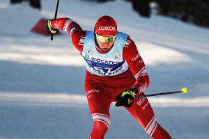 Александр Большунов одержал вторую победу в Финале Кубка России, Коростелев опять позади