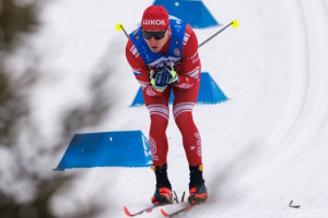 Александр Большунов — победитель гонки на 10 км на чемпионате России 2026 в Южно-Сахалинске