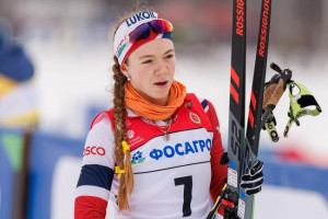 Елизавета Маслакова — победительница масс-старта на 20 км на Первенстве России 2026 по лыжным гонкам в Кирово-Чепецке