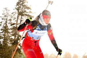 Биатлонистка Юлия Коваленко (Шеллер) выиграла масс-старт в финале Кубка России в Златоусте