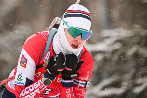 Биатлонистка Анастасия Халили — победительница суперпасьюта на чемпионате России 2026 в Увате