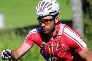Алексей Червоткин — победитель масс-старта на чемпионате России по лыжероллерам в Малиновке
