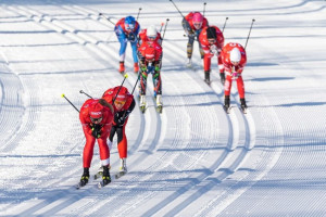Большунов, Ардашев, Степанова и Горбунова — чемпионы России 2026 года в смешанной эстафете