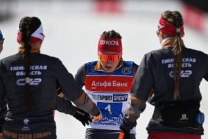 Сборная Тюменской области в составе с Пантриной и Смирновой — чемпионки России 2026 года в женской эстафете